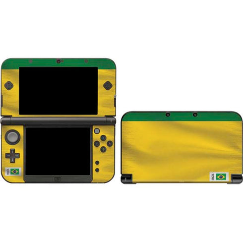 Brazil Soccer Flag Nintendo Skins